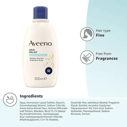 Aveeno Skin Relief Soothing Shampoo 300ml