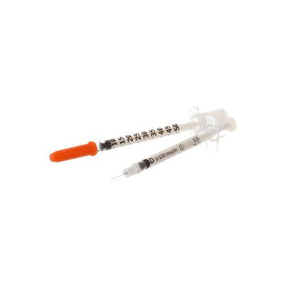 BD Micro-Fine Insulin Syringes U100 0.5ml (30G) x8mm Insulin 100 Syringes