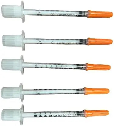 BD Micro-Fine U100 0.5mlx 8mm 30g Insulin Syringe (10) + Swabs BD Micro-Fine