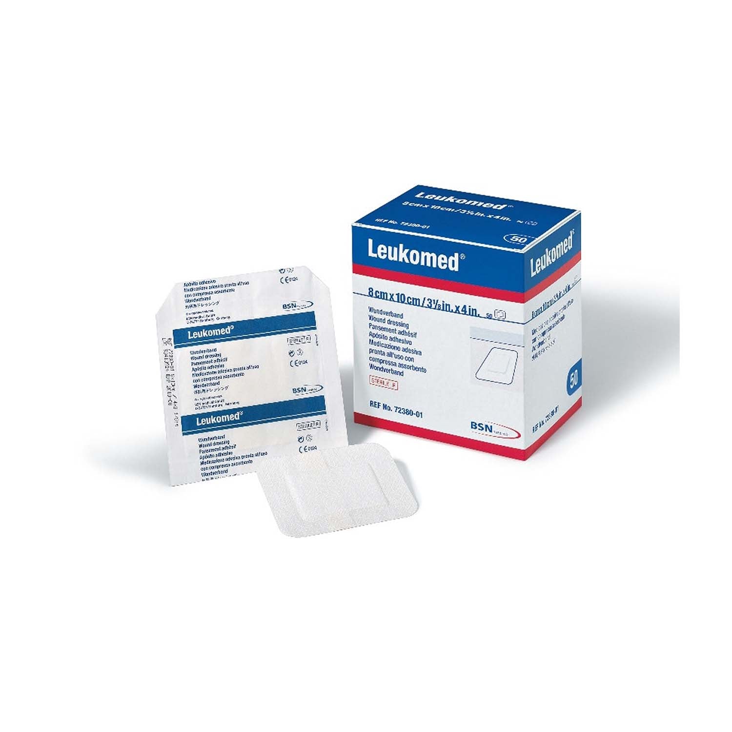 Leukomed Dressings | Non Woven Wound Dressing | 10 x 35cm | Pack of 50