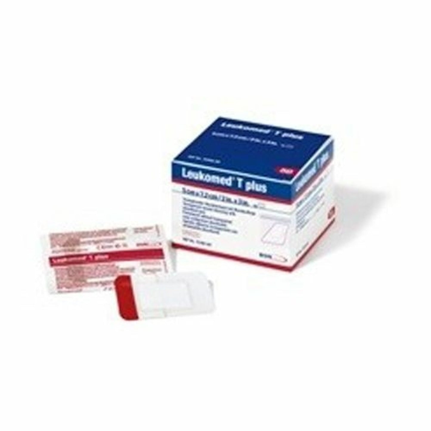 Leukomed Dressings | T Plus, Transparent Film Dressing with Absorbant Pad | 10 x 20cm | Pack of 50