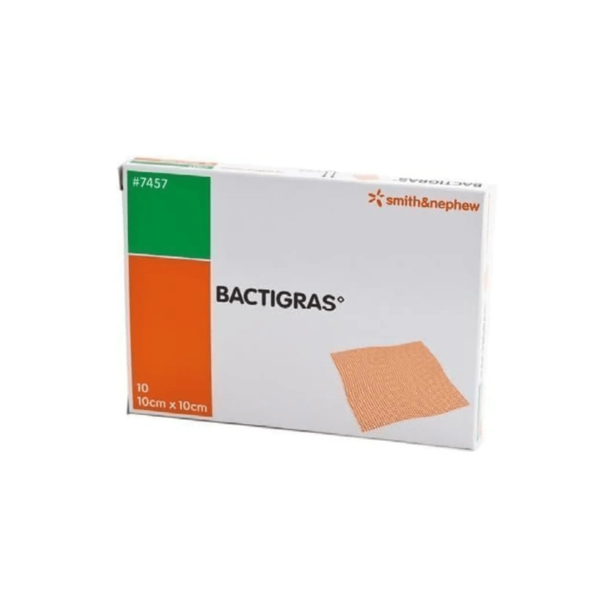 Bactigras 10cm x 10cm 10 Dressing - Arc Health Nutrition UK Ltd