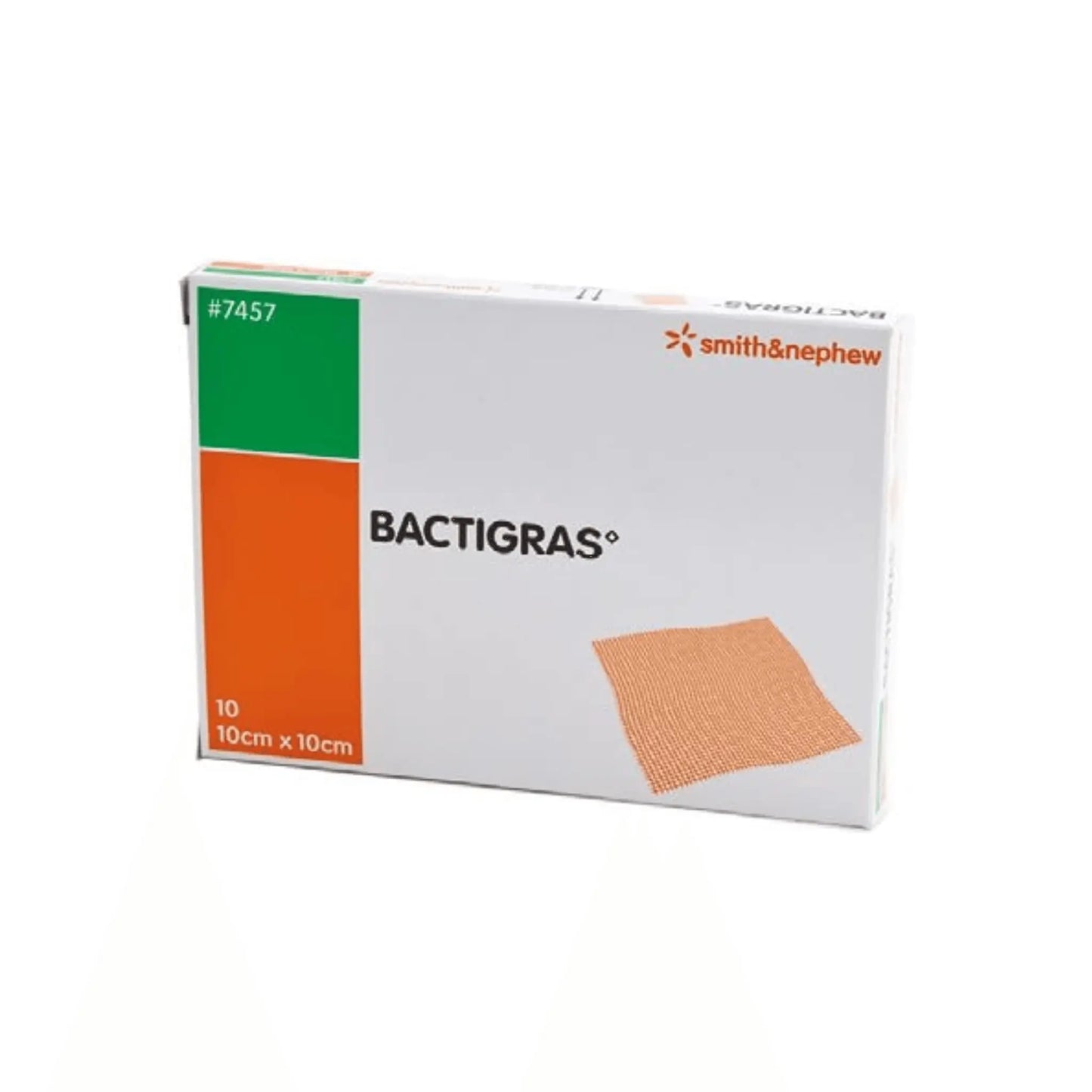 Bactigras 10cm x 10cm 10 Dressing - Arc Health Nutrition UK Ltd