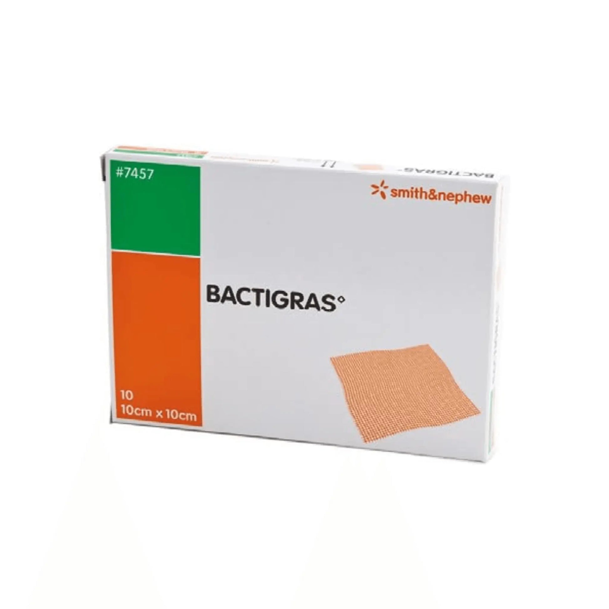 Bactigras 10cm x 10cm 10 Dressing - Arc Health Nutrition UK Ltd