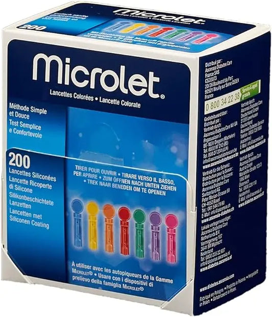 Bayer Microlet Lancets - 200 pcs