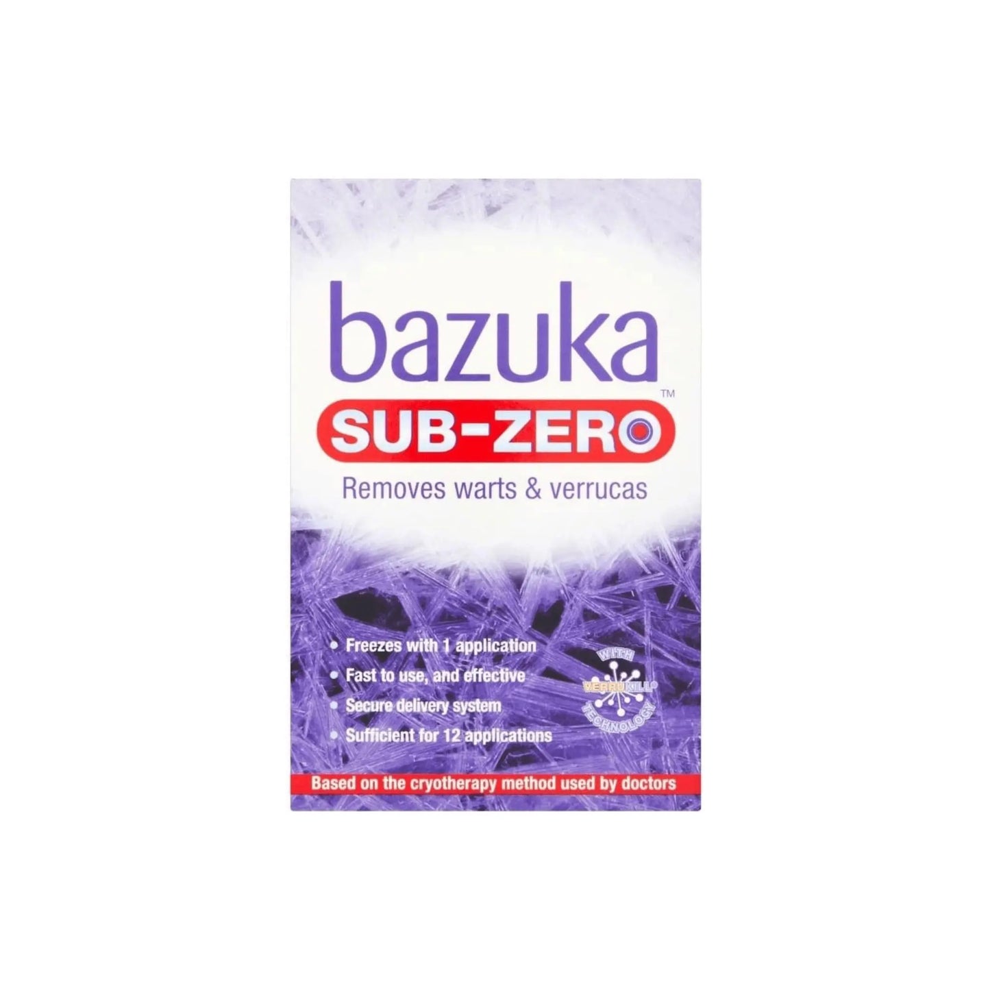 Bazuka Sub-Zero Freeze Verucca & Wart Removal Treatment – 50ml