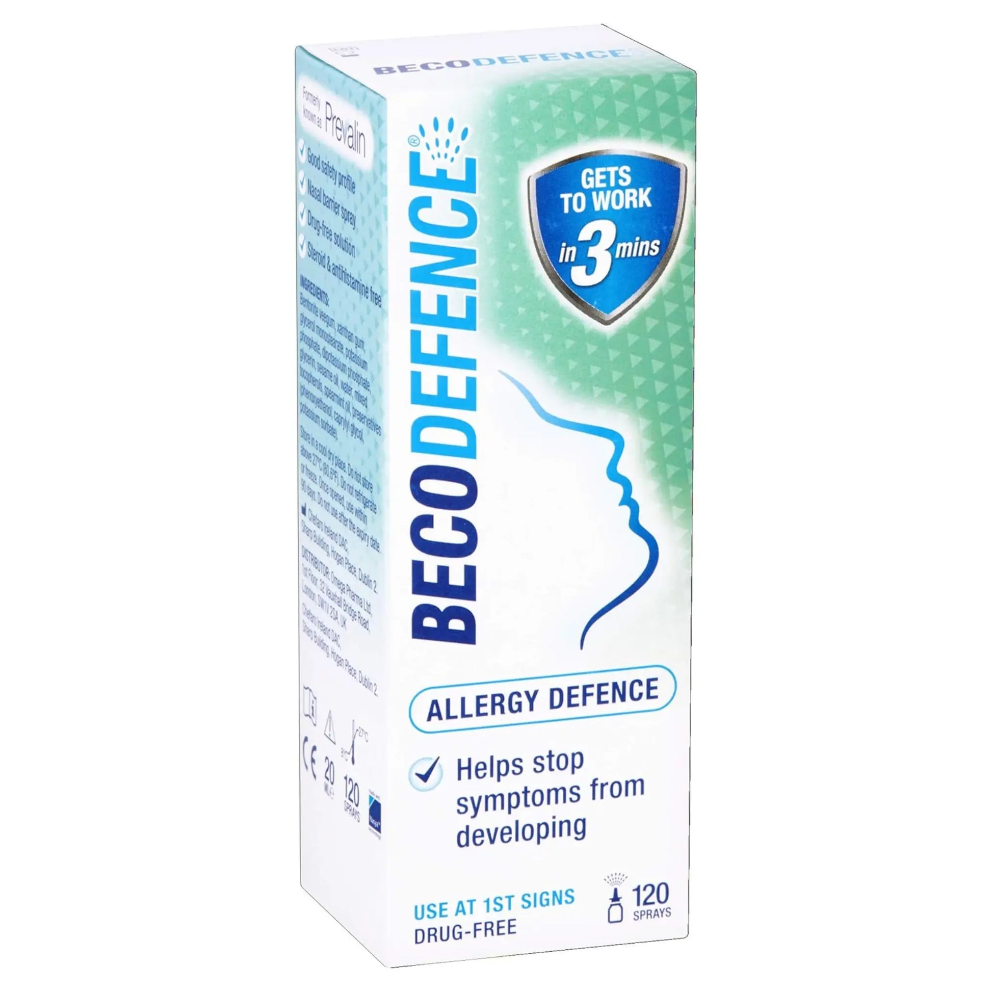 Becodefence Allergy Defence 120 Sprays Becodefence