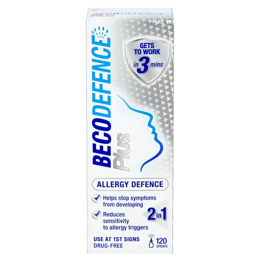 Becodefence Plus Allergy Defence Nasal Spray -140 Spray-20ml Becodefence