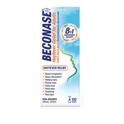 Beconase Allergy & Hayfever Relief Nasal Spray - 100 sprays