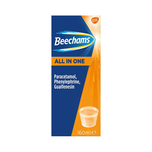 Beechams All in One Liquid, with Paracetamol, 160 ml