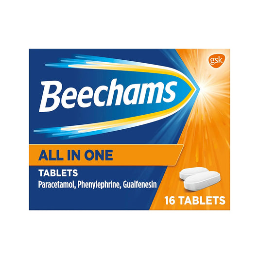 Beechams All in One Tablets, with Paracetamol, 16s