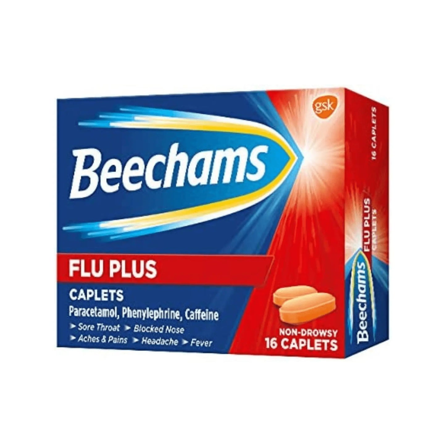 Beechams Flu Plus – 16 Caplets