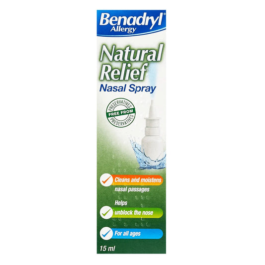 Benadryl Allergy Natural Relief Spray 15Ml