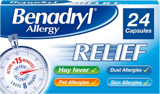 Benadryl Allergy Relief Capsules