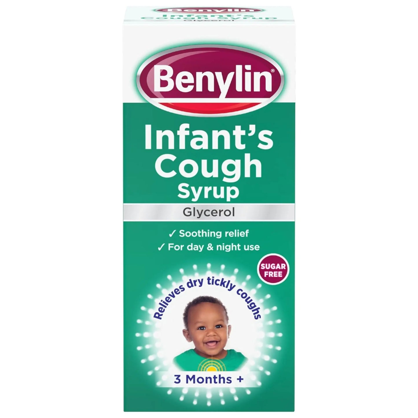 Benylin Children's Apple Flavour Cough Syrup 3+ Months (125ml) Benylin