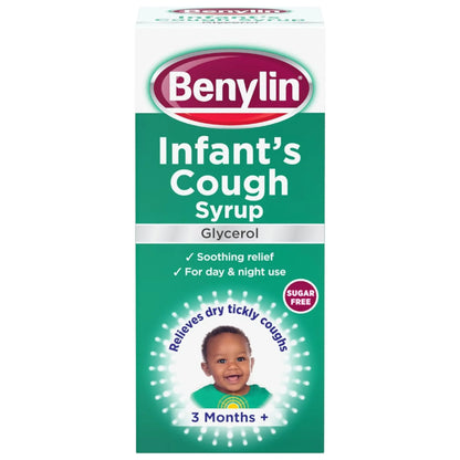 Benylin Children's Apple Flavour Cough Syrup 3+ Months (125ml) Benylin