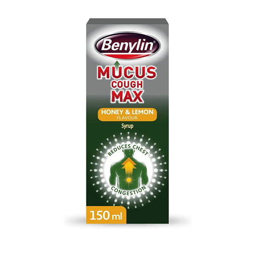 Benylin Mucus Max Honey and Lemon 150ml