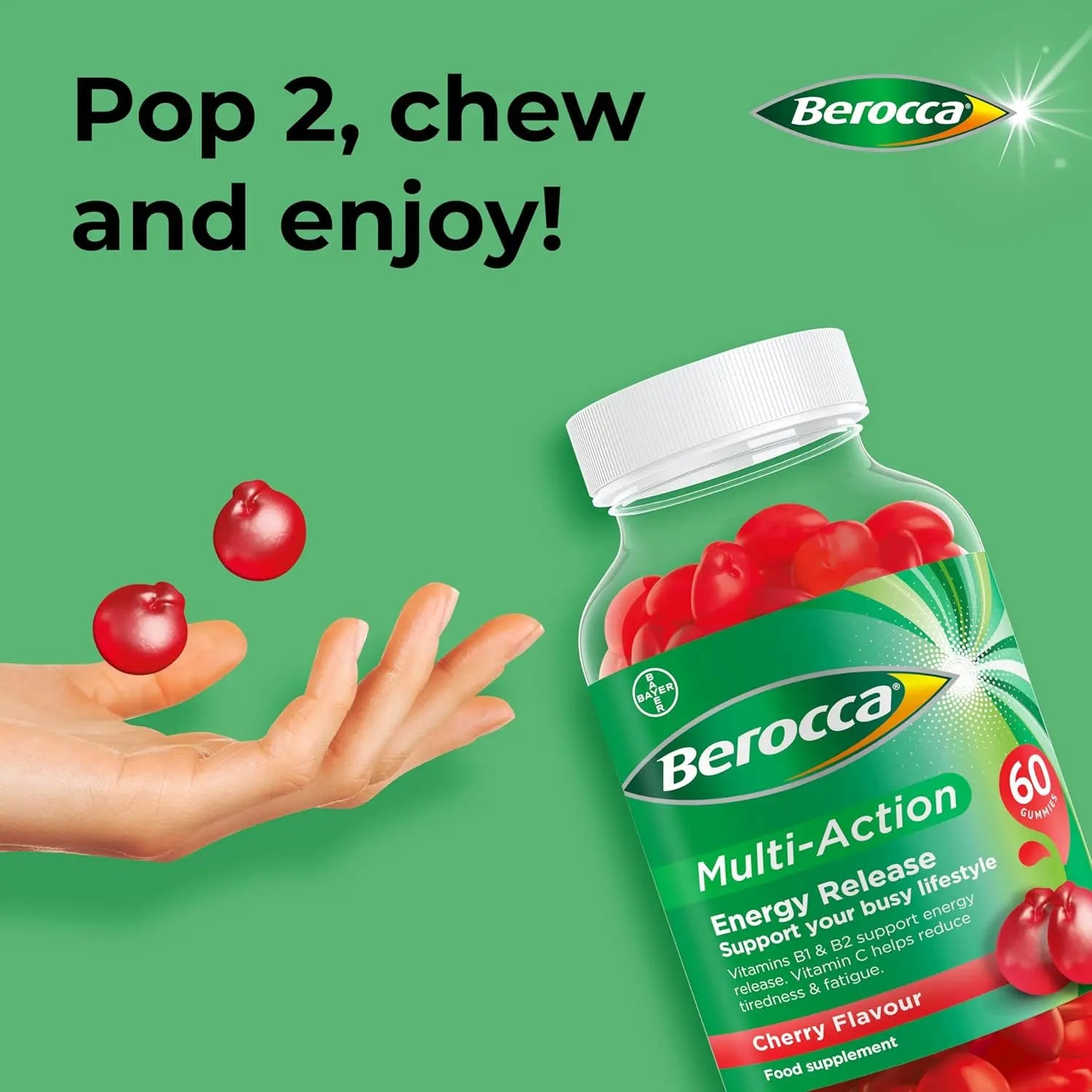 Berocca Multi Action Gummies 60s Berocca