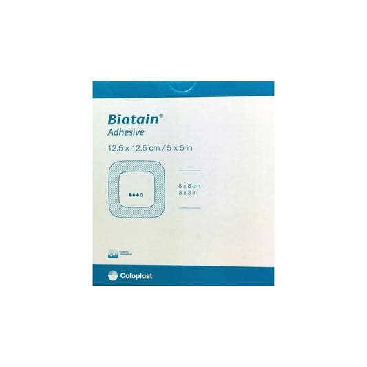 Biatain Silicone Ag 12.5cm x 12.5cm 5 Dressing - Arc Health Nutrition