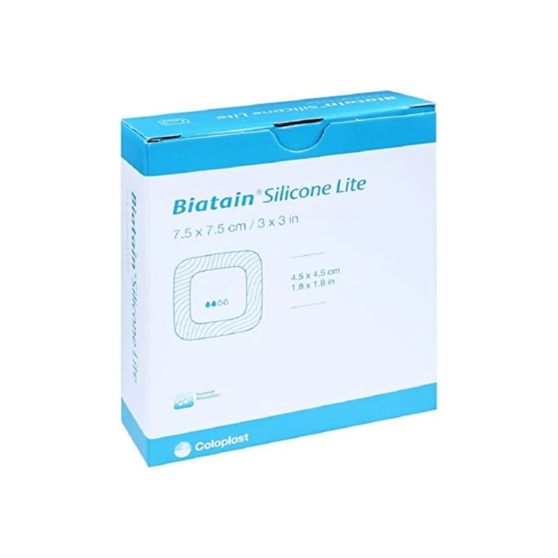 Biatain Silicone Ag 7.5 x 7.5cm 5 Dressing - Arc Health Nutrition