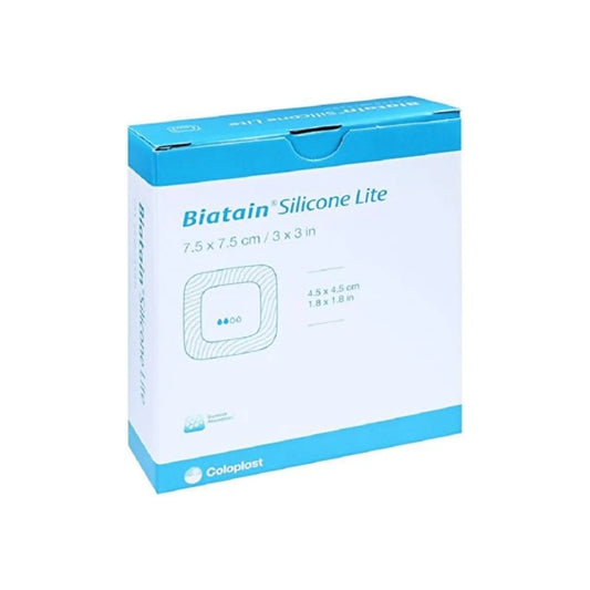 Biatain Silicone Ag 7.5 x 7.5cm 5 Dressing - Arc Health Nutrition