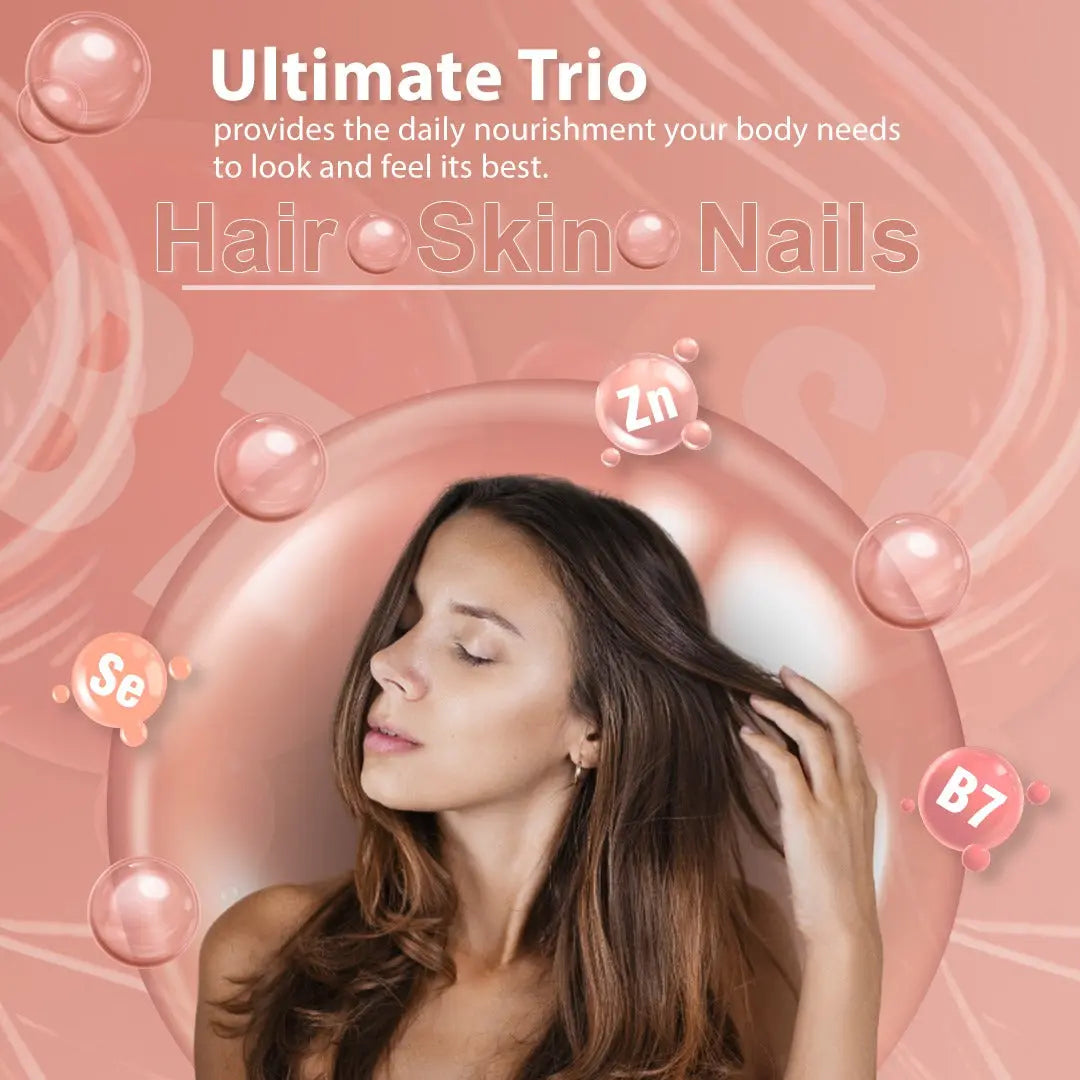 Biotin + Zinc & Selenium Supplement 60 Tablets Arc Health Nutrition UK Ltd