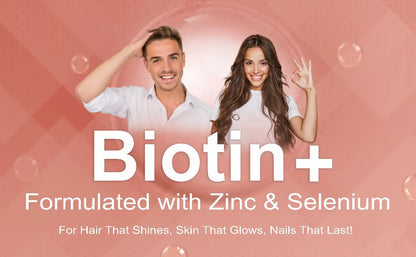 Biotin + Zinc & Selenium Supplement 60 Tablets Arc Health Nutrition UK Ltd