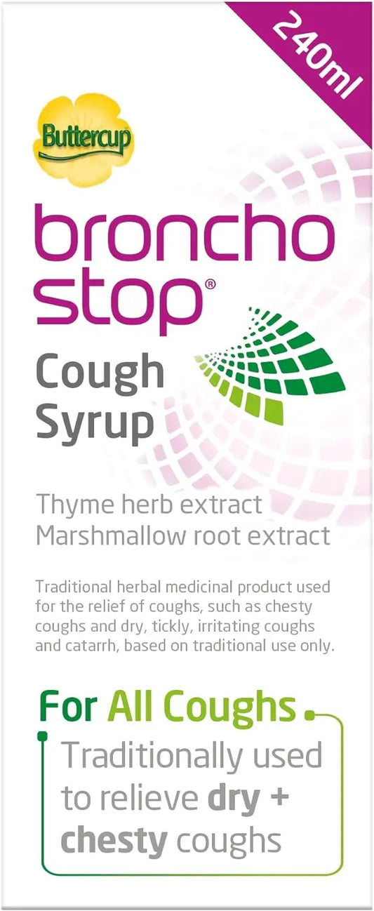 BronchoStop Cough Syrup – 240ml Bronchostop