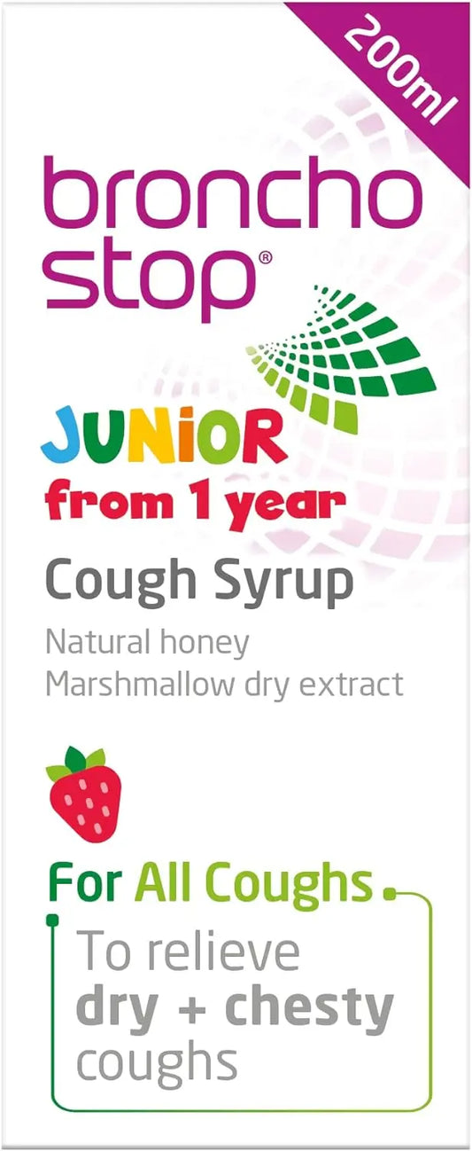 BronchoStop Junior Syrup - 200ml Bronchostop