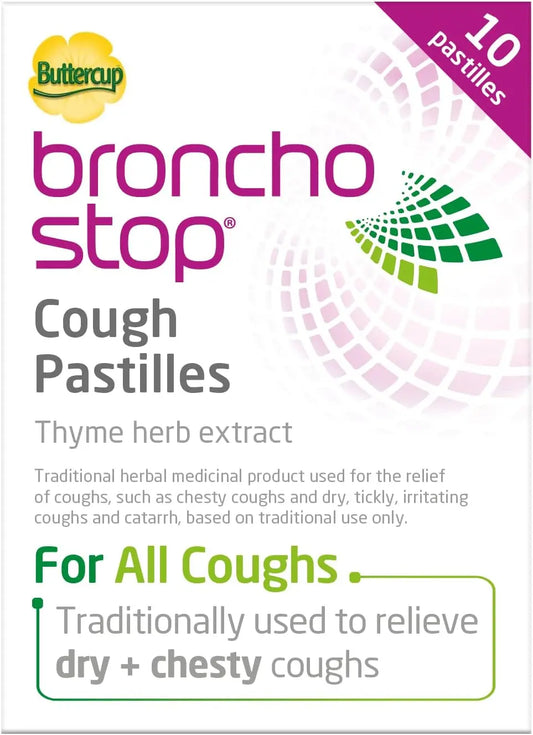 Bronchostop Cough Pastilles Pack of 10 Bronchostop