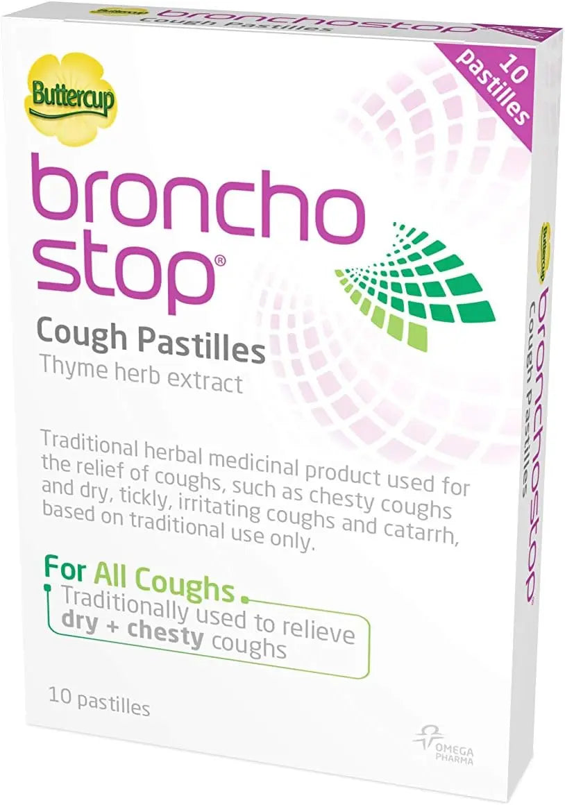 Bronchostop Cough Pastilles Pack of 10 Bronchostop