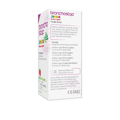 Bronchostop Junior Cough Syrup 120ml