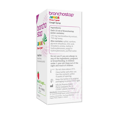 Bronchostop Junior Cough Syrup 120ml