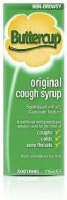 Buttercup Original Cough Syrup - 75ml Buttercup