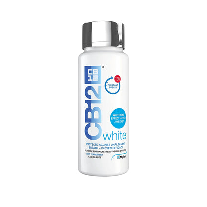 CB12 White Mouthwash Protects Againts Unpleaseant Breathe-Whitening Mouthwash 250ml