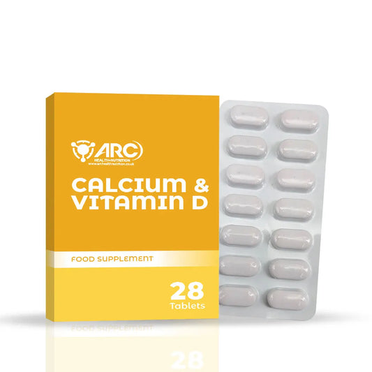 Calcium and Vitamin D3 supplement 28 Tablets Arc Health Nutrition