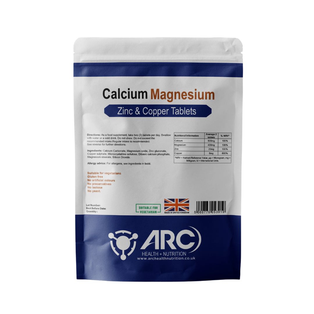 Calcium, Magnesium, Zinc, Copper Tablets