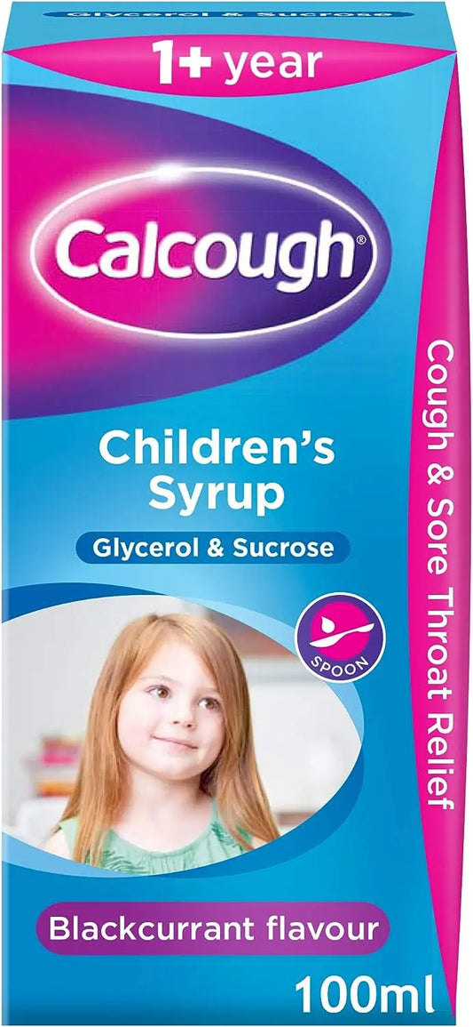 Calcough Infant Syrup Blackcurrant Flavour – 125ml Calpol