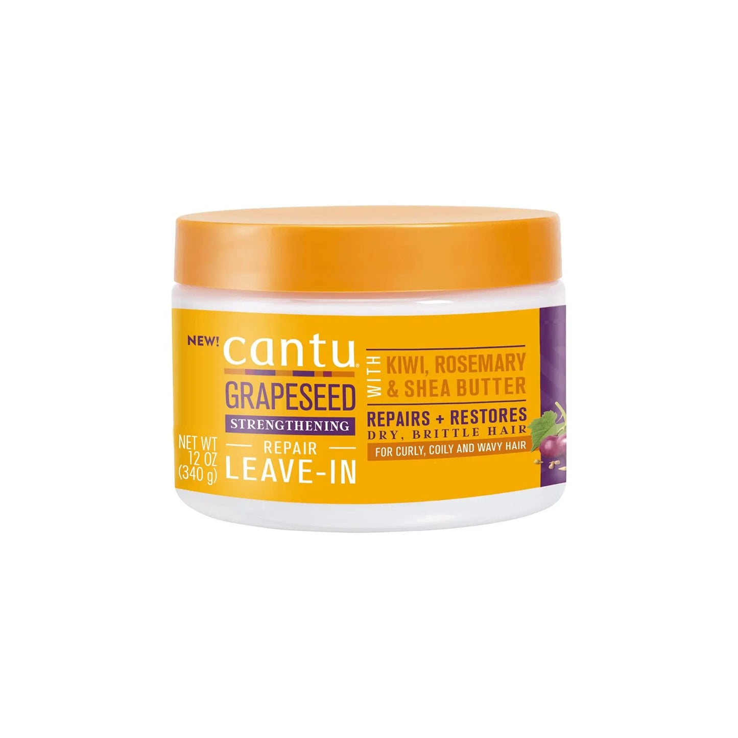 Cantu Grapeseed Strengthening Repair Leave-In Cream 340G