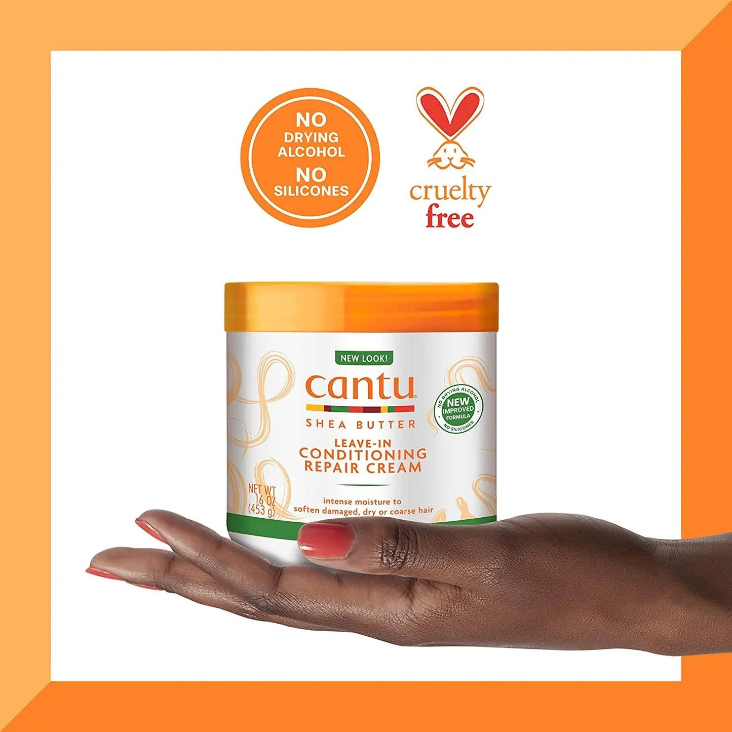 Cantu Shea Butter Leave in Conditioning Repair Cream 453g