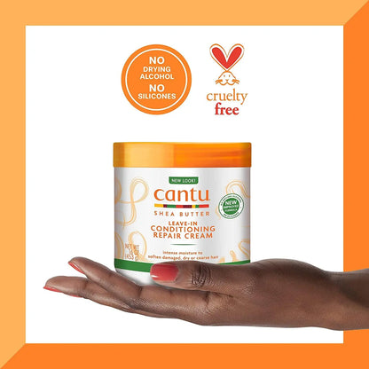 Cantu Shea Butter Leave in Conditioning Repair Cream 453g