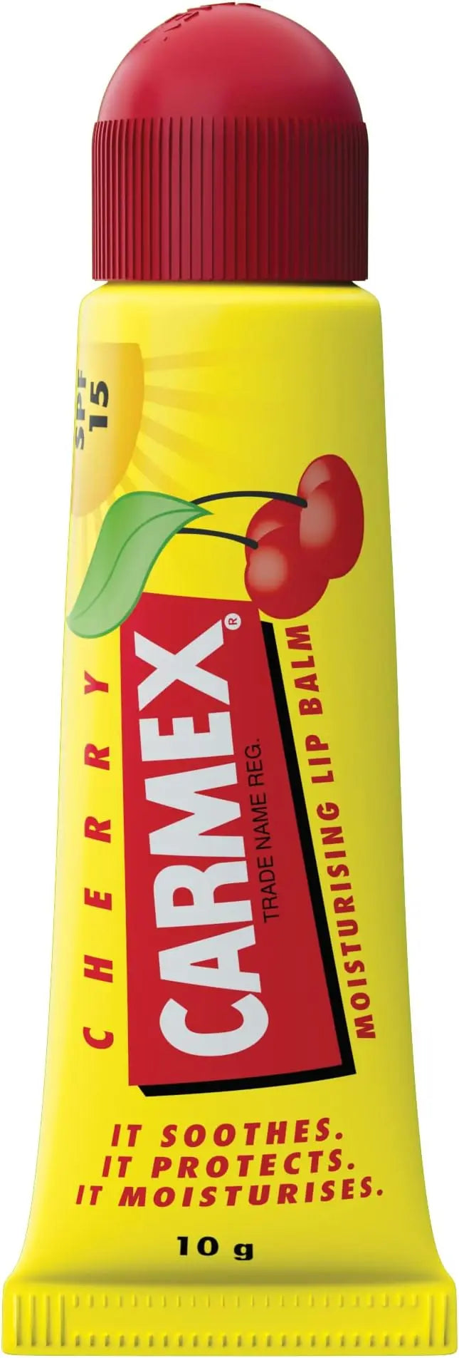 Carmex Cherry, Classic & Strawberry Tube 3-Pieces Mixed Pack SPF15