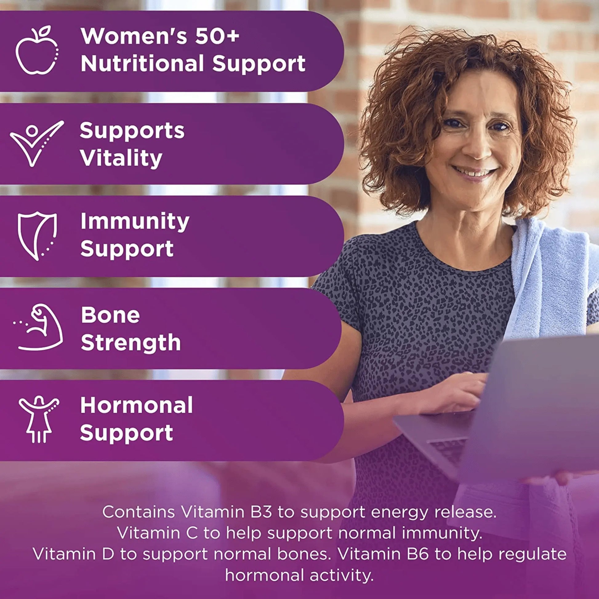 Centrum 50+ Womens 30 Tablets - Arc Health Nutrition