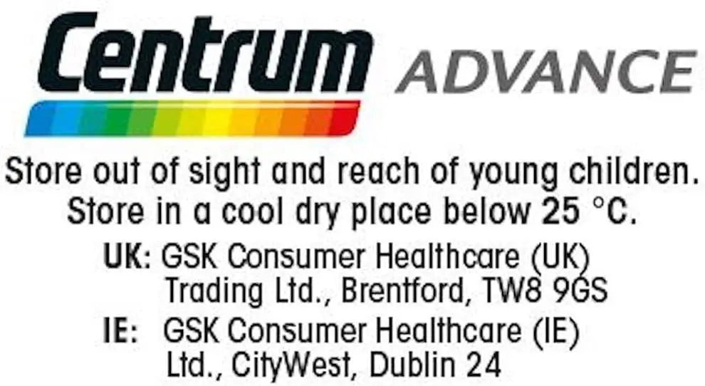 Centrum Advance 50+ Multivitamins 60 Tablets - Arc Health Nutrition