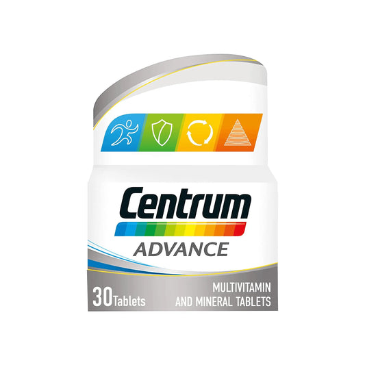 Centrum Advance Multivitamin 30 Tablets - Arc Health Nutrition