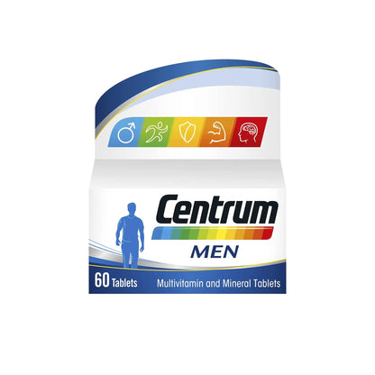 Centrum Men Multivitamins and Minerals, 60 Tablets