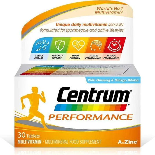 Centrum Performance Complete 30 Tablets - Arc Health Nutrition