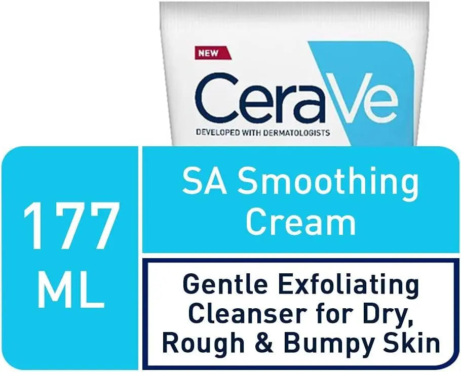 CeraVe SA Smoothing Moisturiser Cream Salicylic Acid 177ml