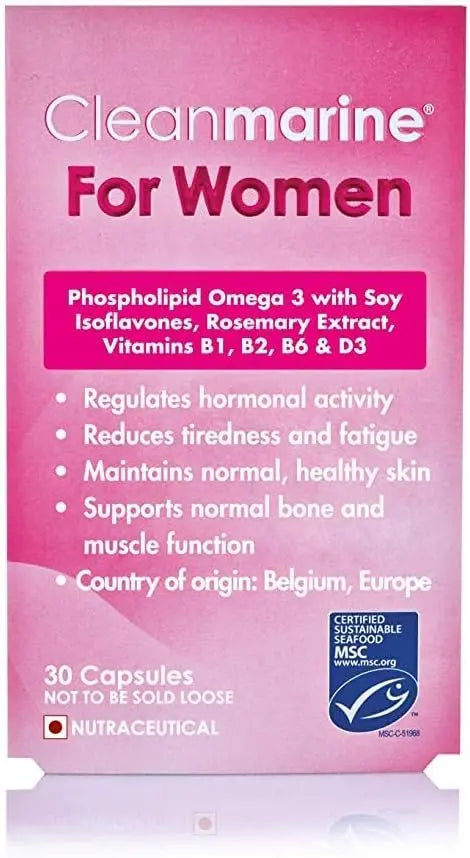 Cleanmarine for Women Capsules, 30 Capsules,NLF071 Cleanmarine