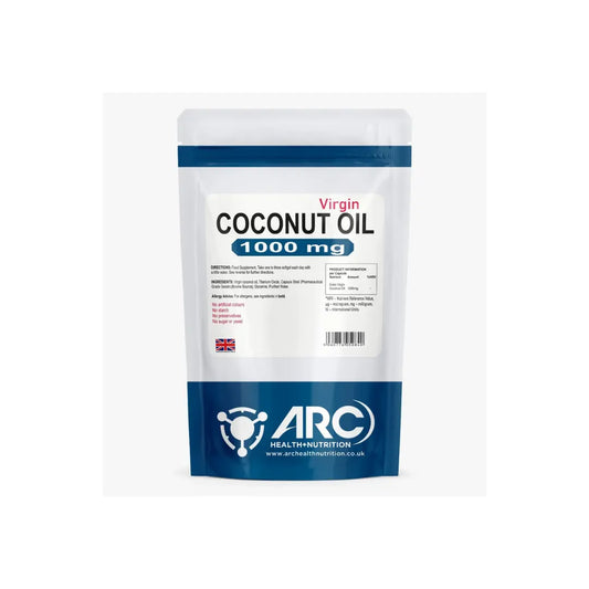 Virgin Coconut Oil 1000mg capsules ARC HEALTH NUTRITION